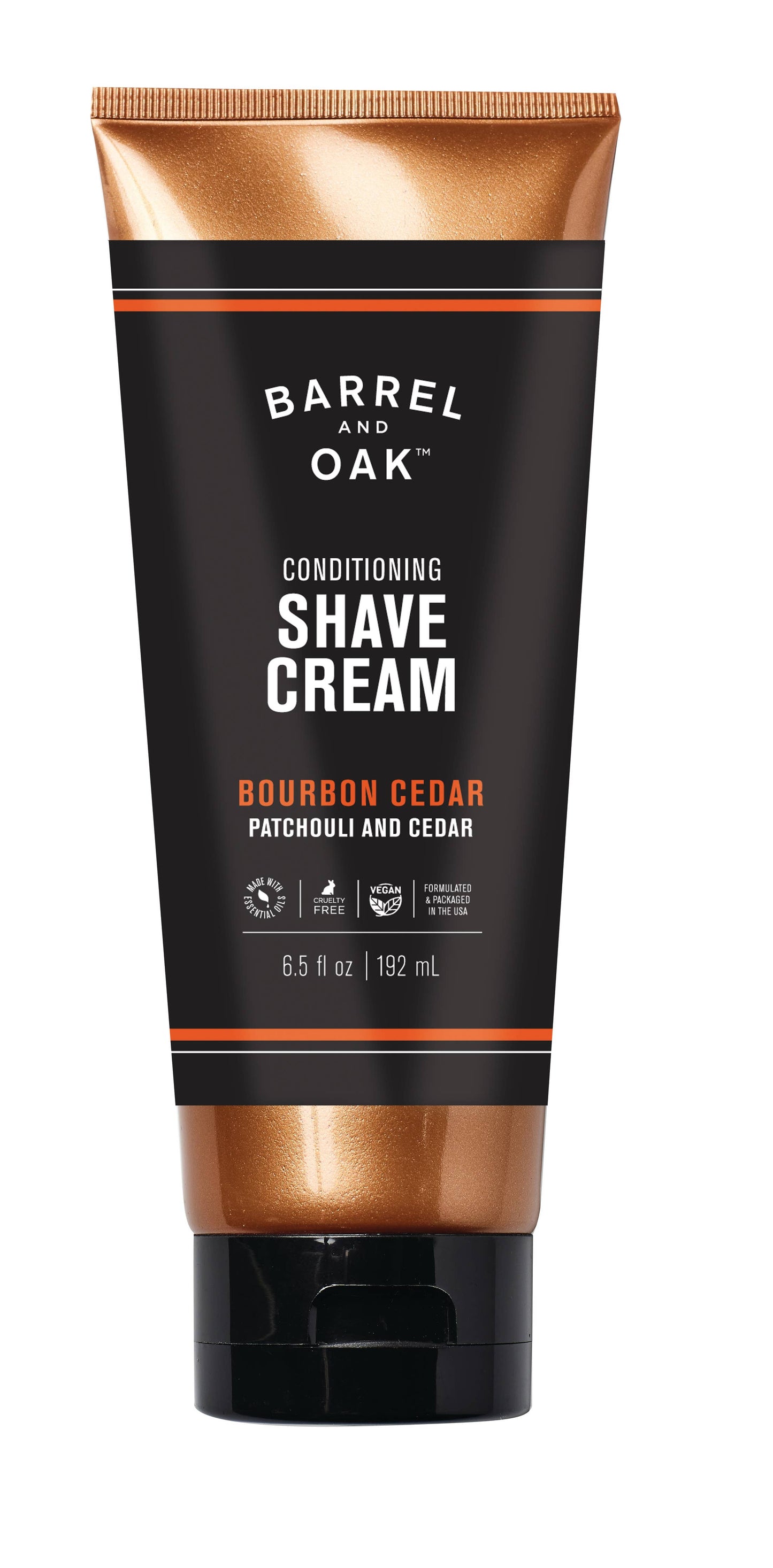 Conditioning Shave Cream - Bourbon Cedar Patchouli and Cedar 6.5 fl oz