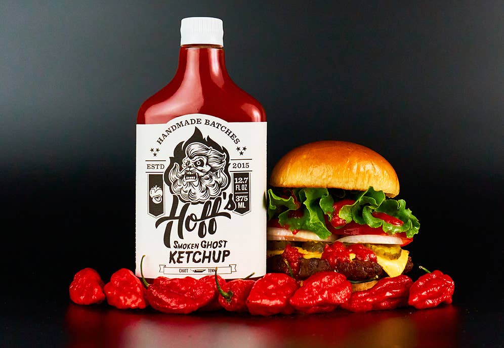 Smoken Ghost Ketchup - Hoff's Spicy Ketchup