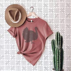 Grunge Turkey Graphic Tee