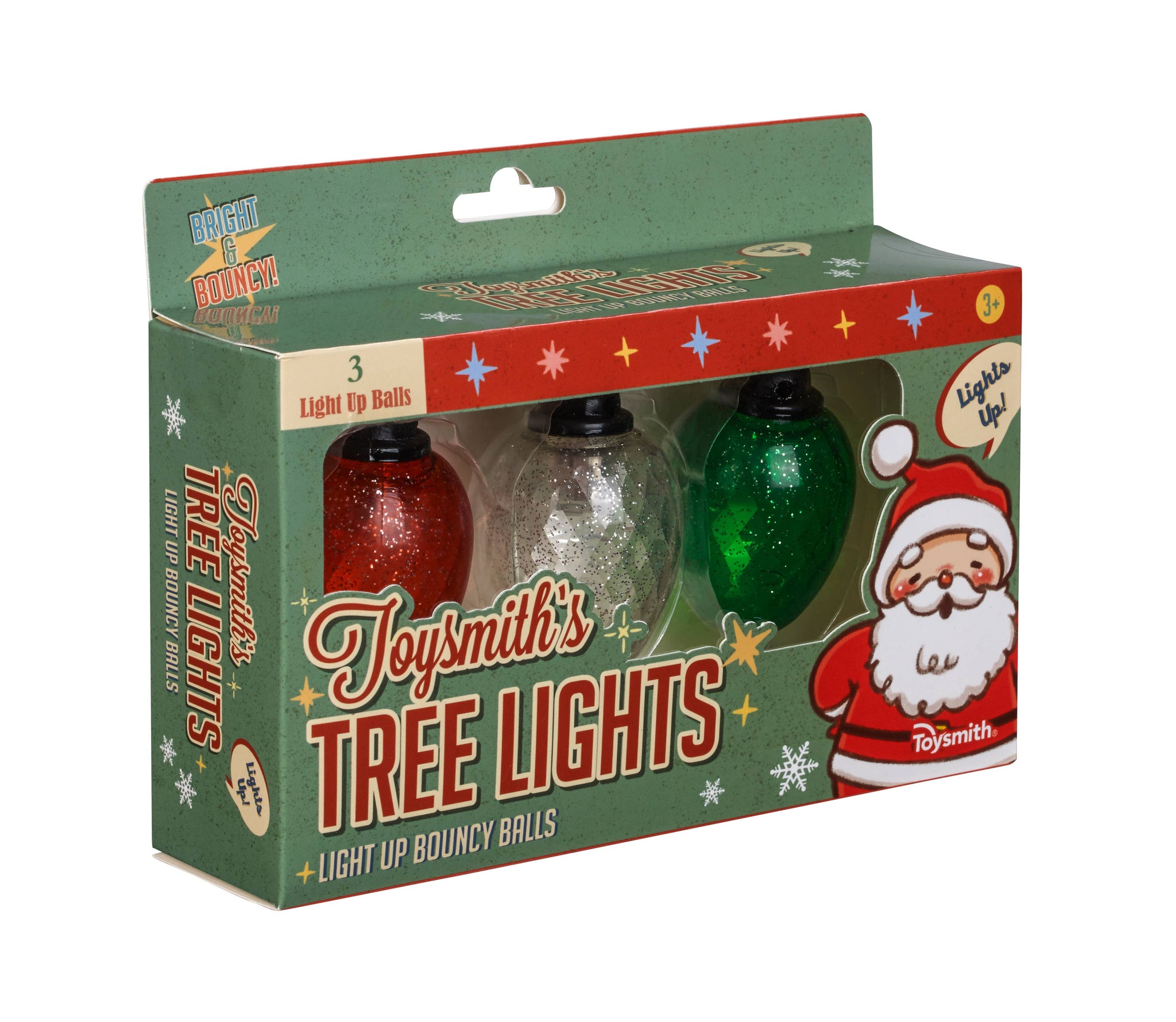 Holiday Light Up Bouncy Ball
