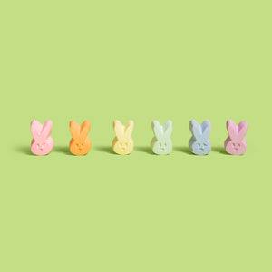 Bunny Head Handmade Sidewalk Chalk Set