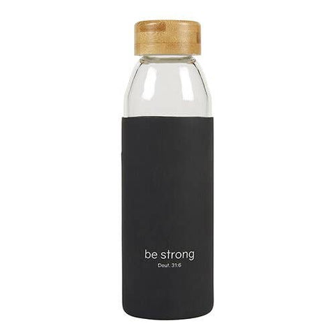 Be Strong Glass Bottle