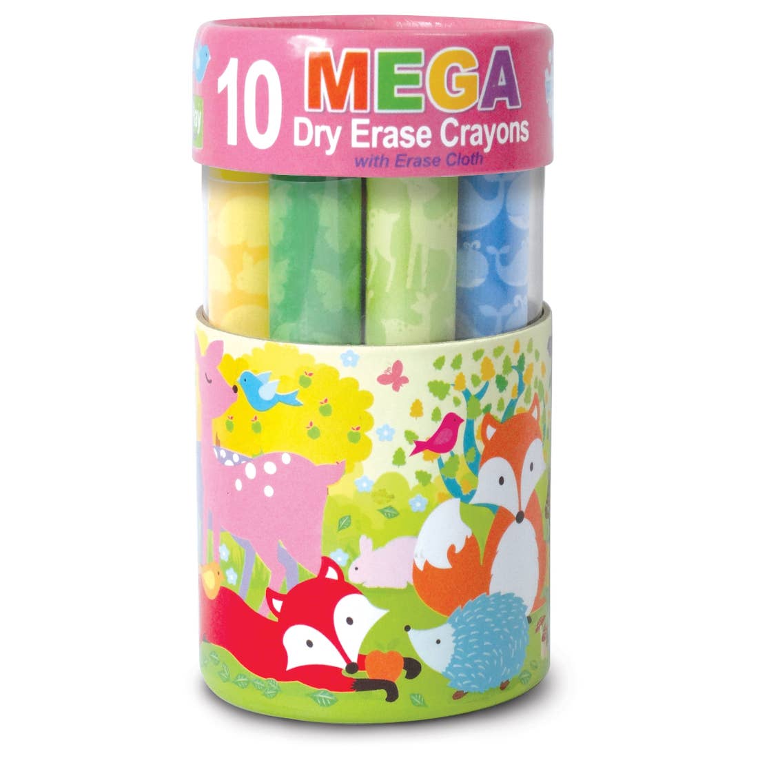 Dry Erase Mega Crayons- Fox & Woodland Animals