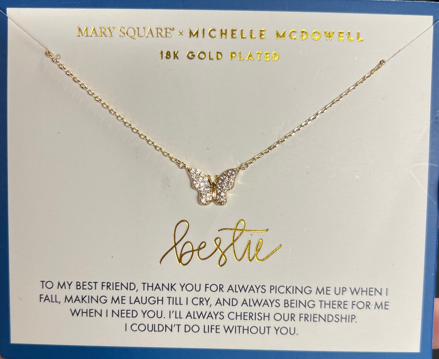 Mary Square + Michelle McDowell Carded Necklaces