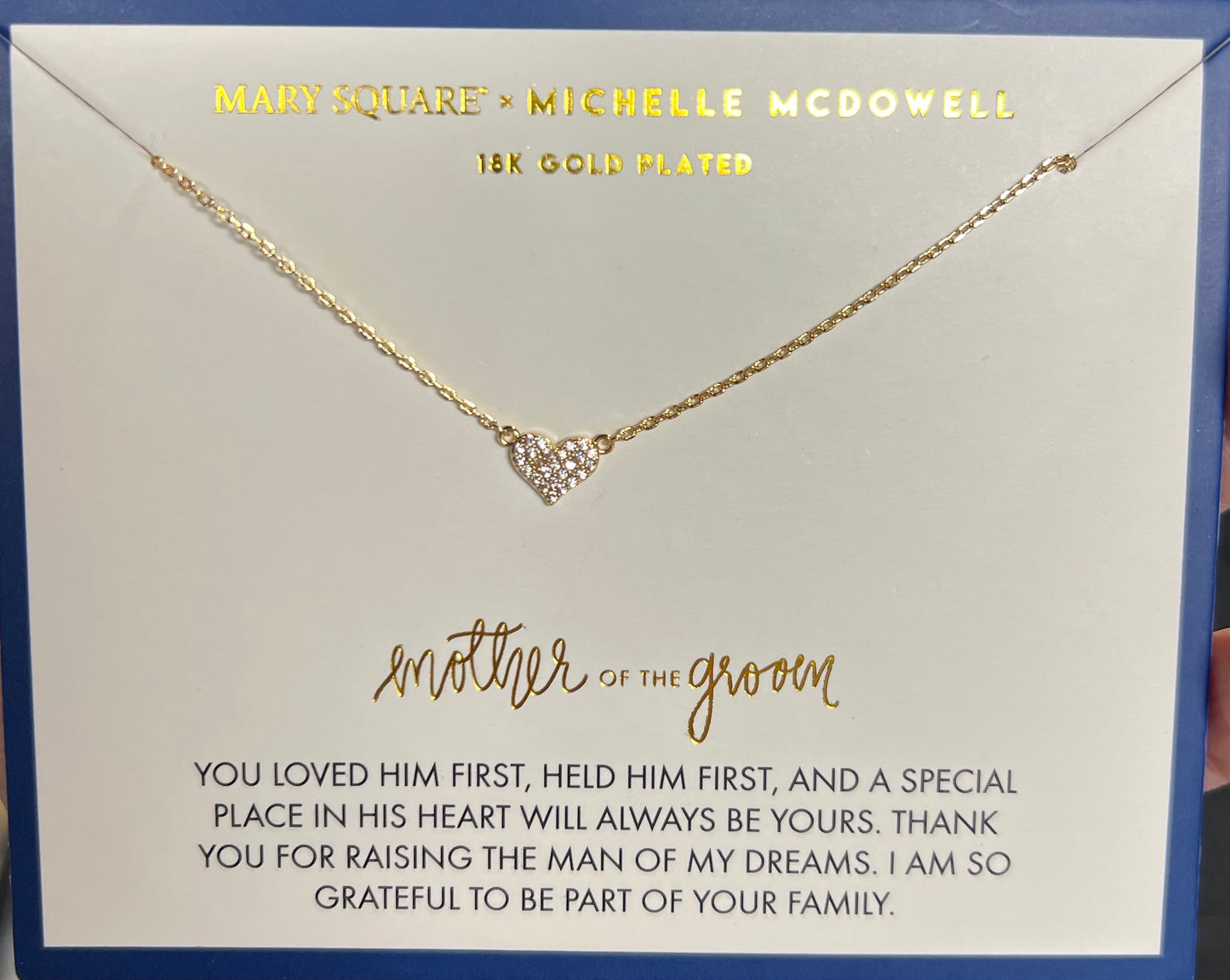 Mary Square + Michelle McDowell Carded Necklaces