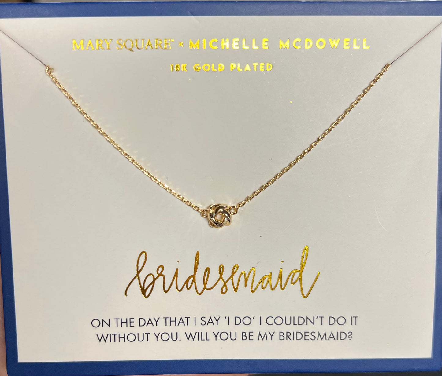 Mary Square + Michelle McDowell Carded Necklaces