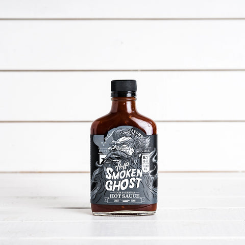 Smoken Ghost - Hoff's Chipotle Style Hot Sauce - 6.7oz Flask