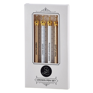 Glam Crown Pen Set