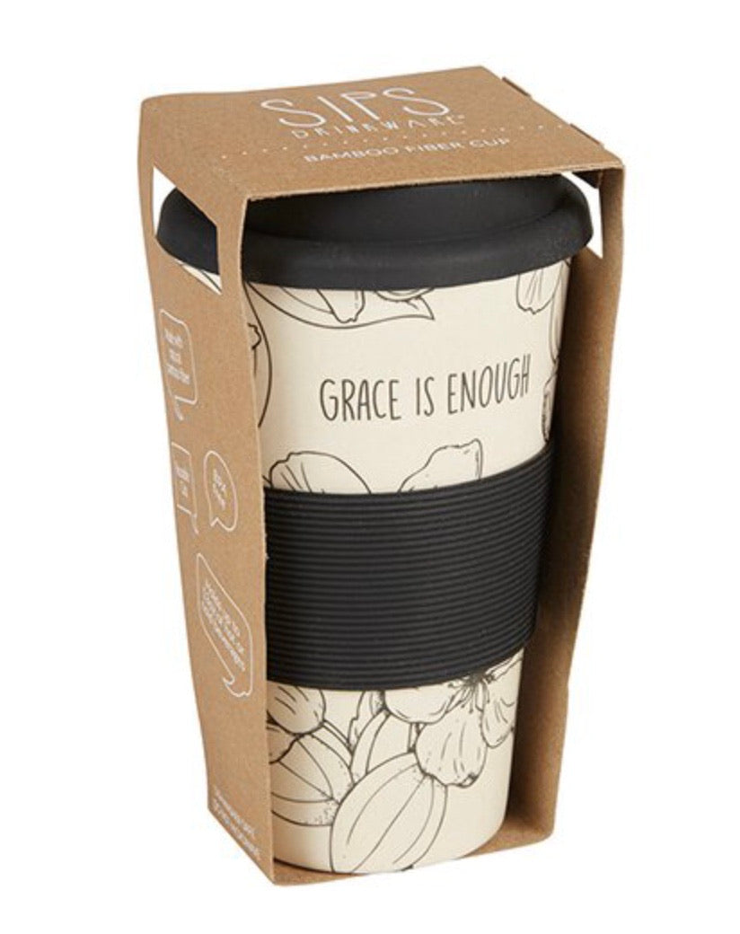 Bamboo Travel Cup His Grace is Enough