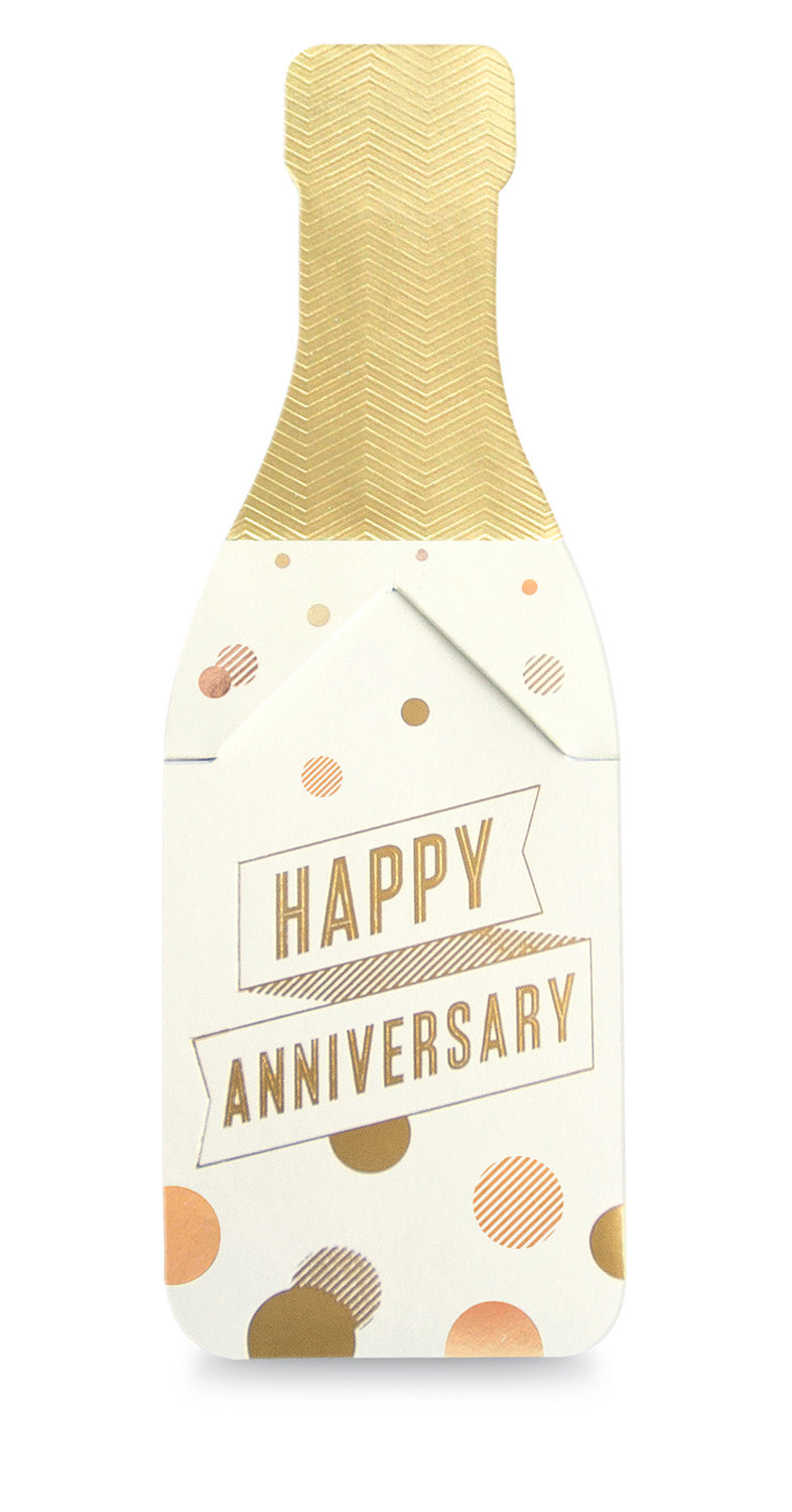 Champagne Pop Cracker Card Just Married