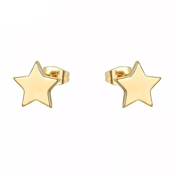 Celestial Star Gold Earrings