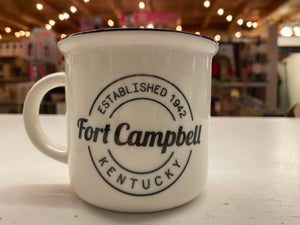 Fort Campbell Enamel Mug