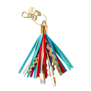 Sweet Treat Charging Tassle Keychain