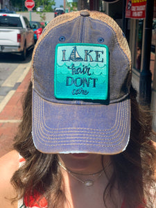 Lake Hair Trucker Hat
