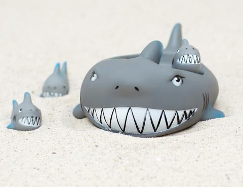 Shark Bath Toy Set