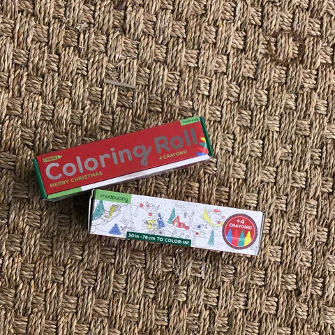 Mini Coloring Roll - Christmas Edition