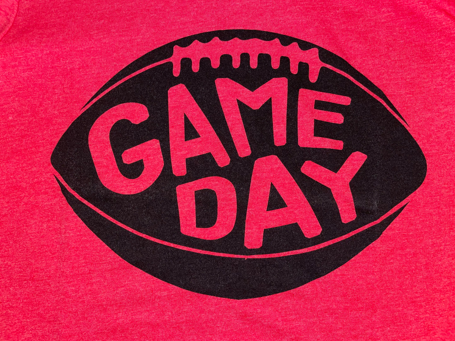 Red Game Day Tee