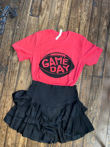 Red Game Day Tee
