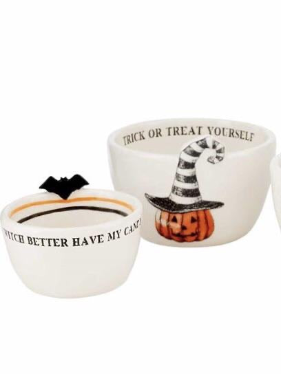 Pumpkin Nested Dip Bowl Set