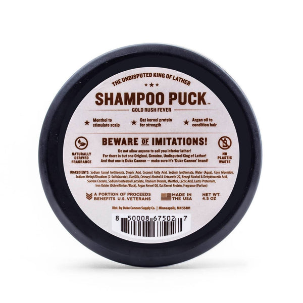 Shampoo Puck of Gold