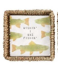 Wishin’ I Was Fishin’ Napkin Set
