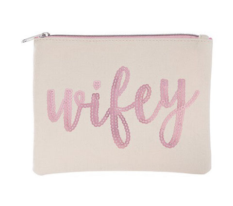 Wifey Zipper Pouch