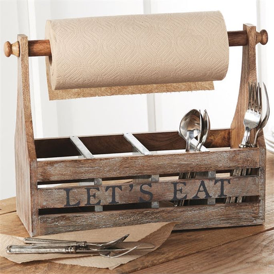 Let’s Eat Towel Caddy
