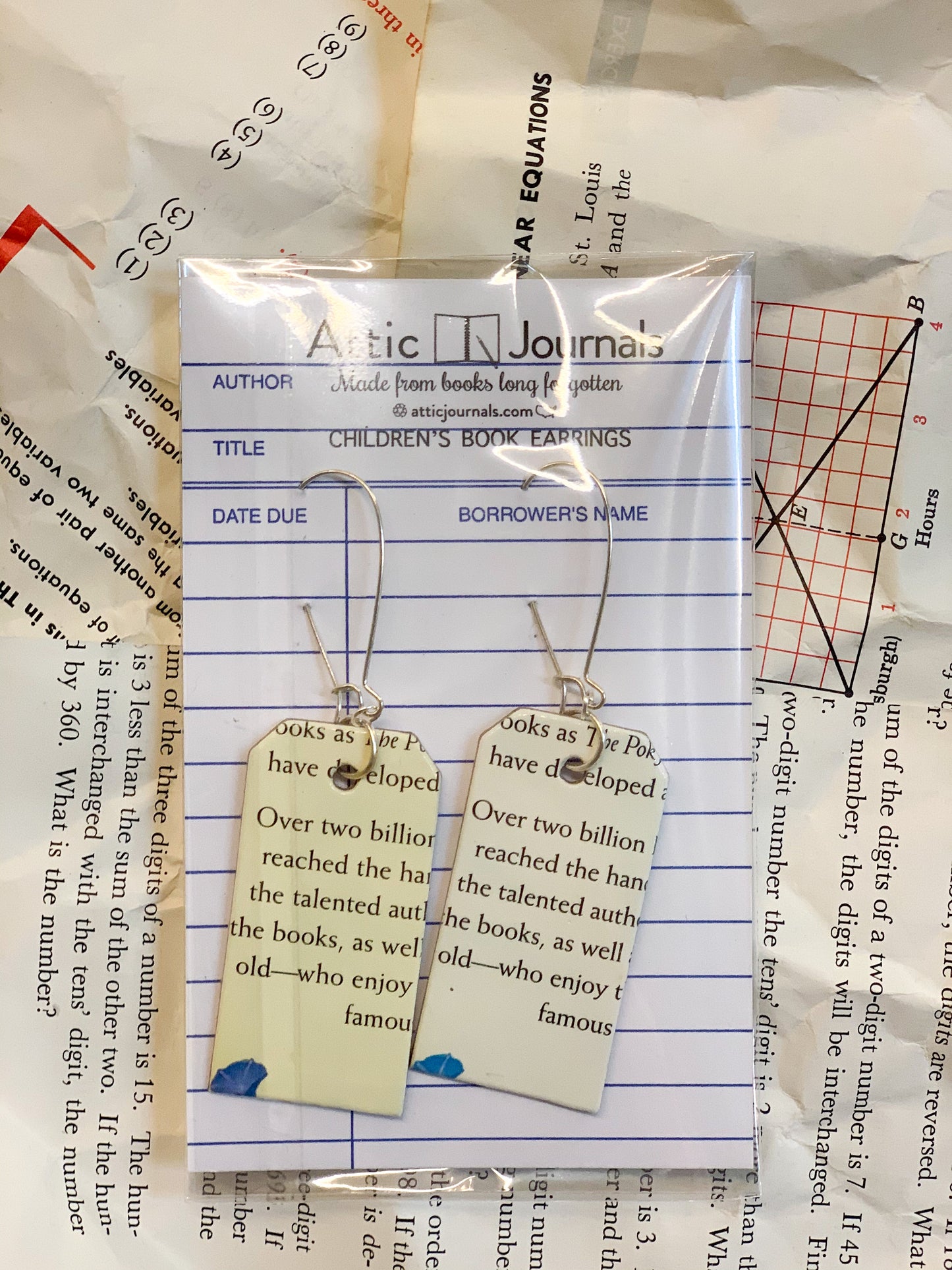 Book Lover Earrings