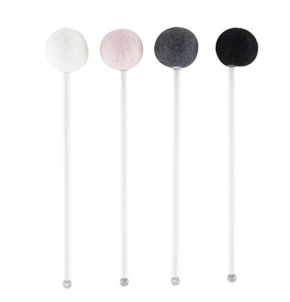 Pom Pom Stir Sticks