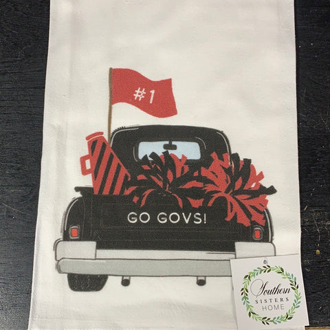 Team Truck / Go Govs Tea Towel