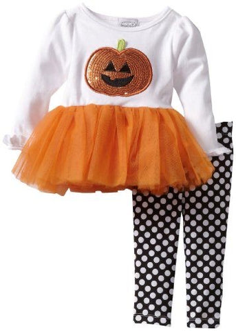 Pumpkin Tunic and Legging Set 0-6 Months