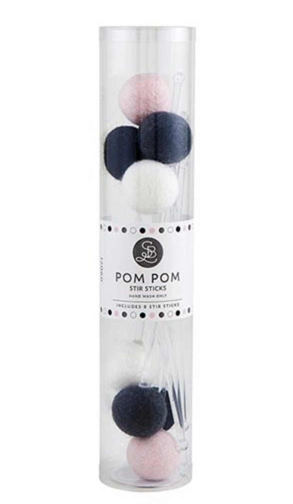 Pom Pom Stir Sticks