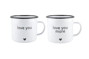 Love You/Love You More Mugs
