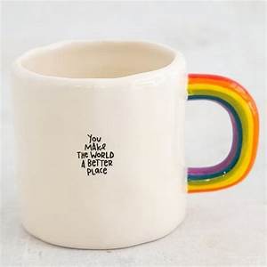 You Make The World Better Rainbow Mug