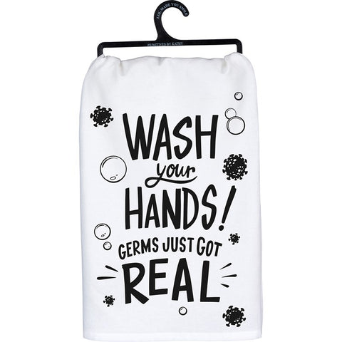 Wash Your Hands Dish Towel