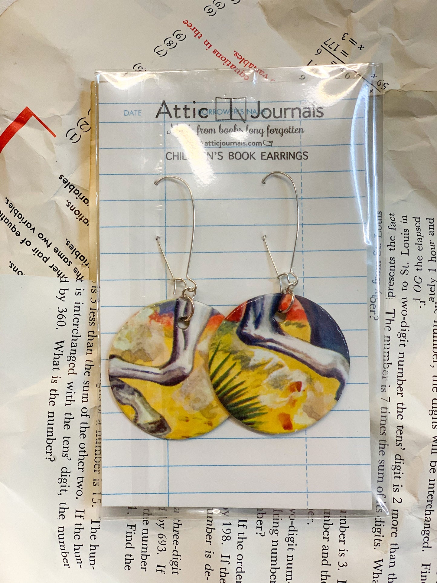 Book Lover Earrings