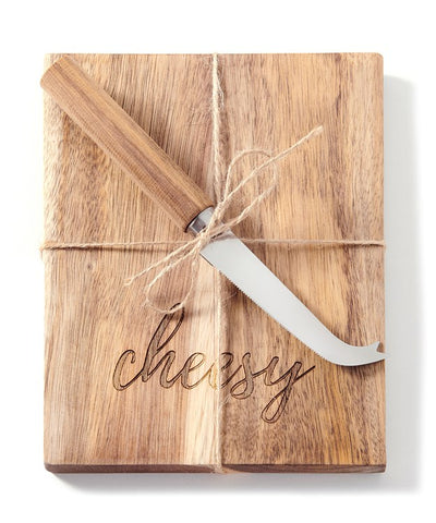 Cheese Board and Knife Set
