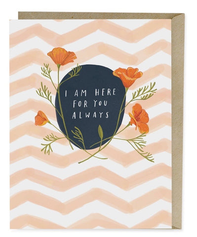 Here for you Always Sympathy Card