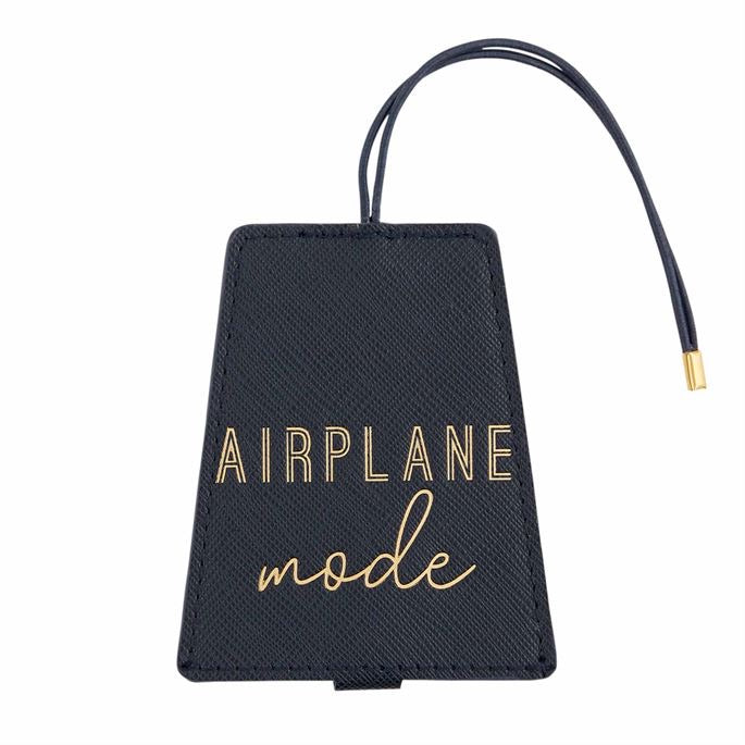 Airplane Mode Luggage Tag