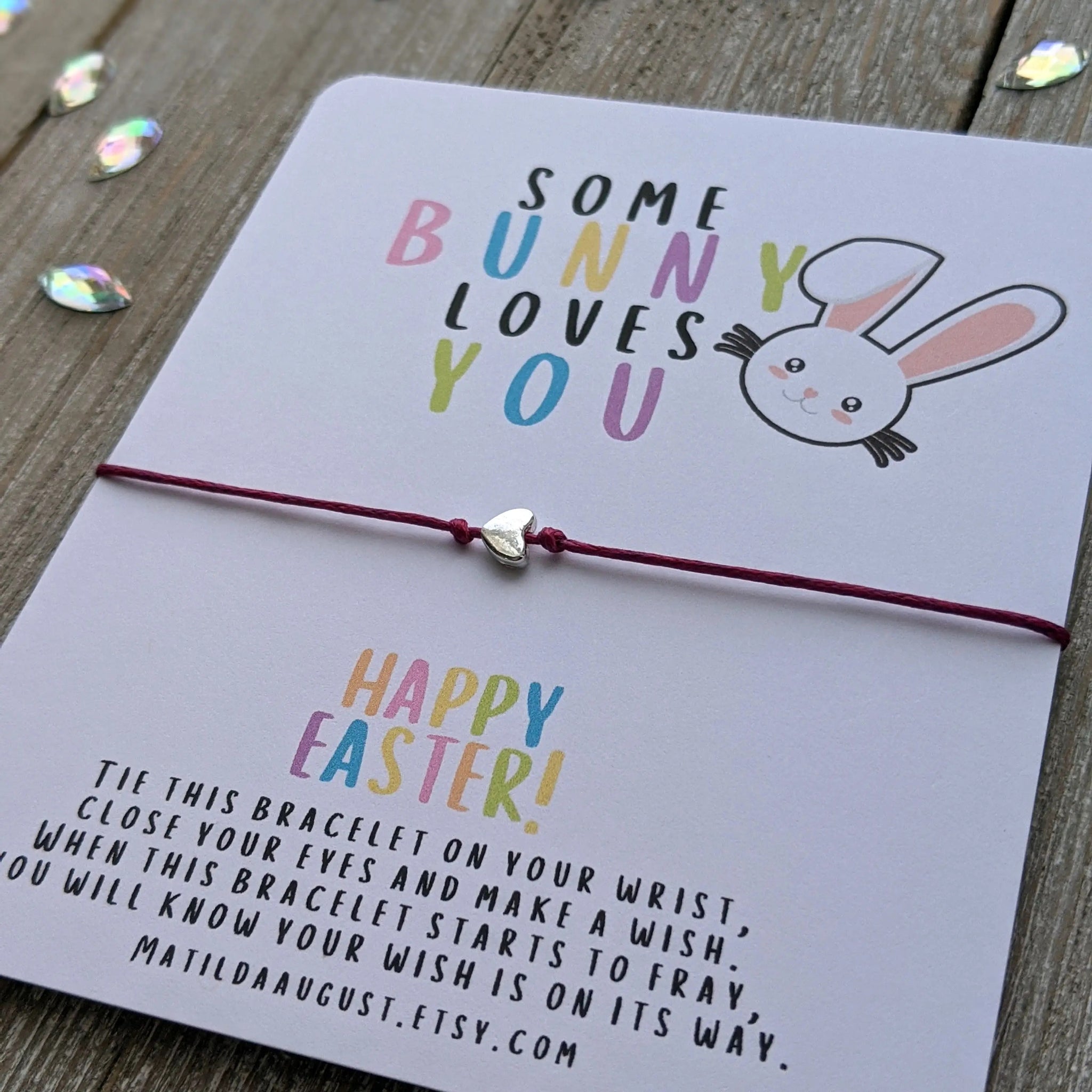 Some Bunny Loves You Bracelet