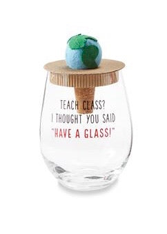 Have a Glass Teacher Wine Set