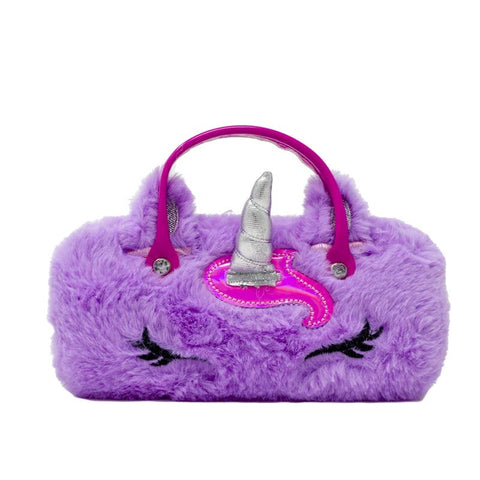 Fuzzy Unicorn Glasses Case