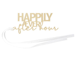 Happily Ever After Hour Bottle Tag