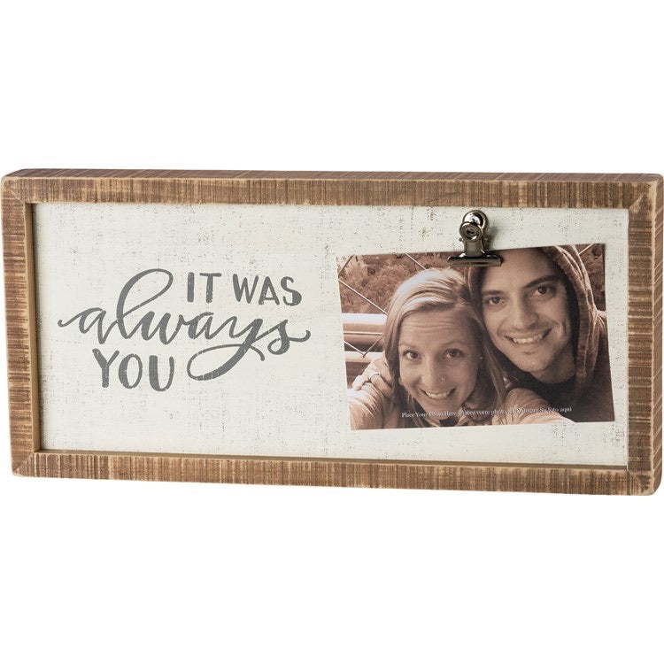 Inset Box Frame Always You