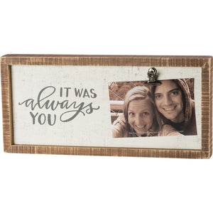 Inset Box Frame Always You