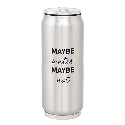 LARGE STAINLESS STEEL CAN - MAYBE WATER