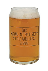 BEER CAN GLASS - BEER STORY