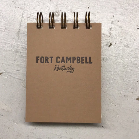 Fort Campbell Mini Jotter Notebook