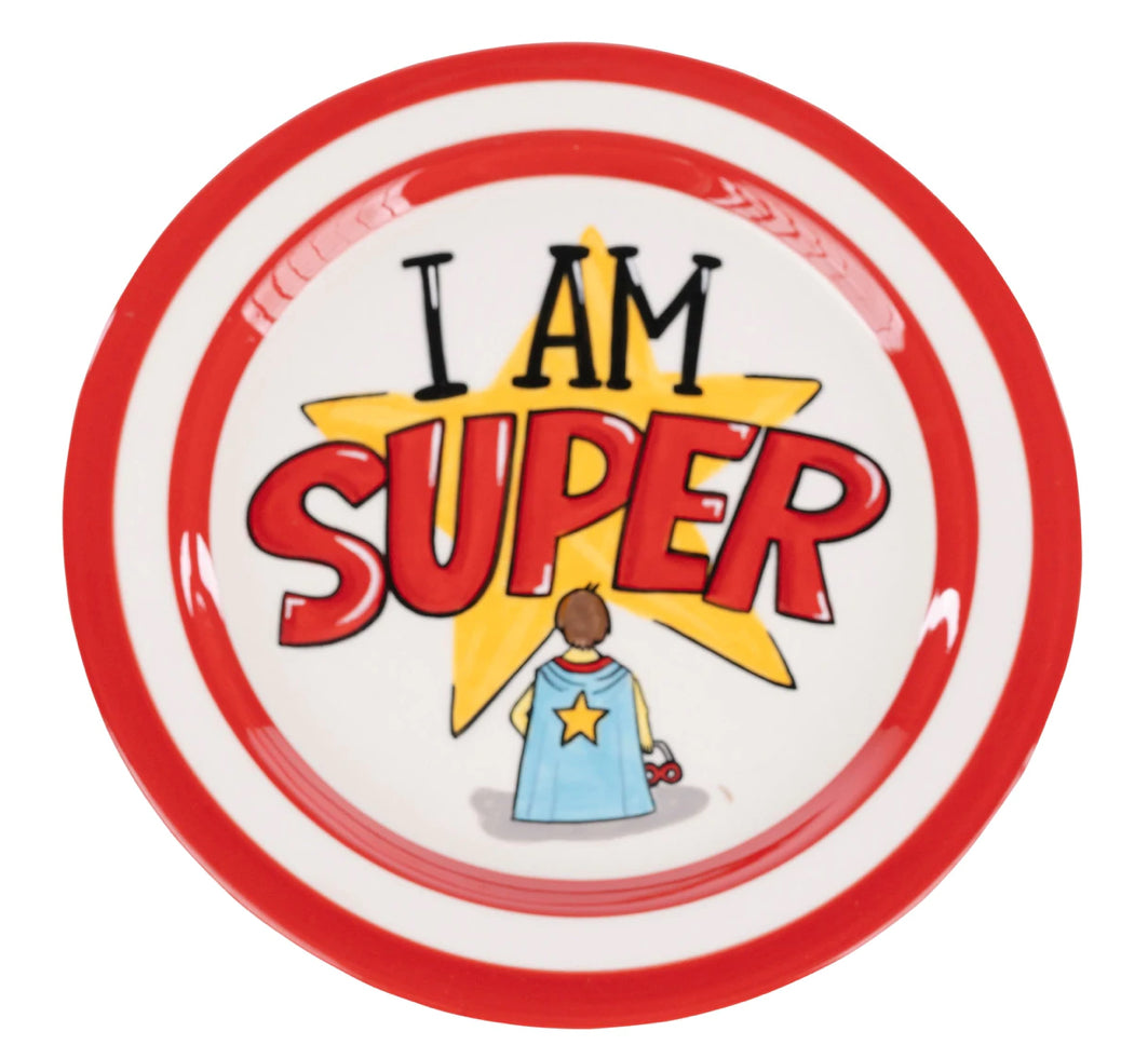I Am Super Plate