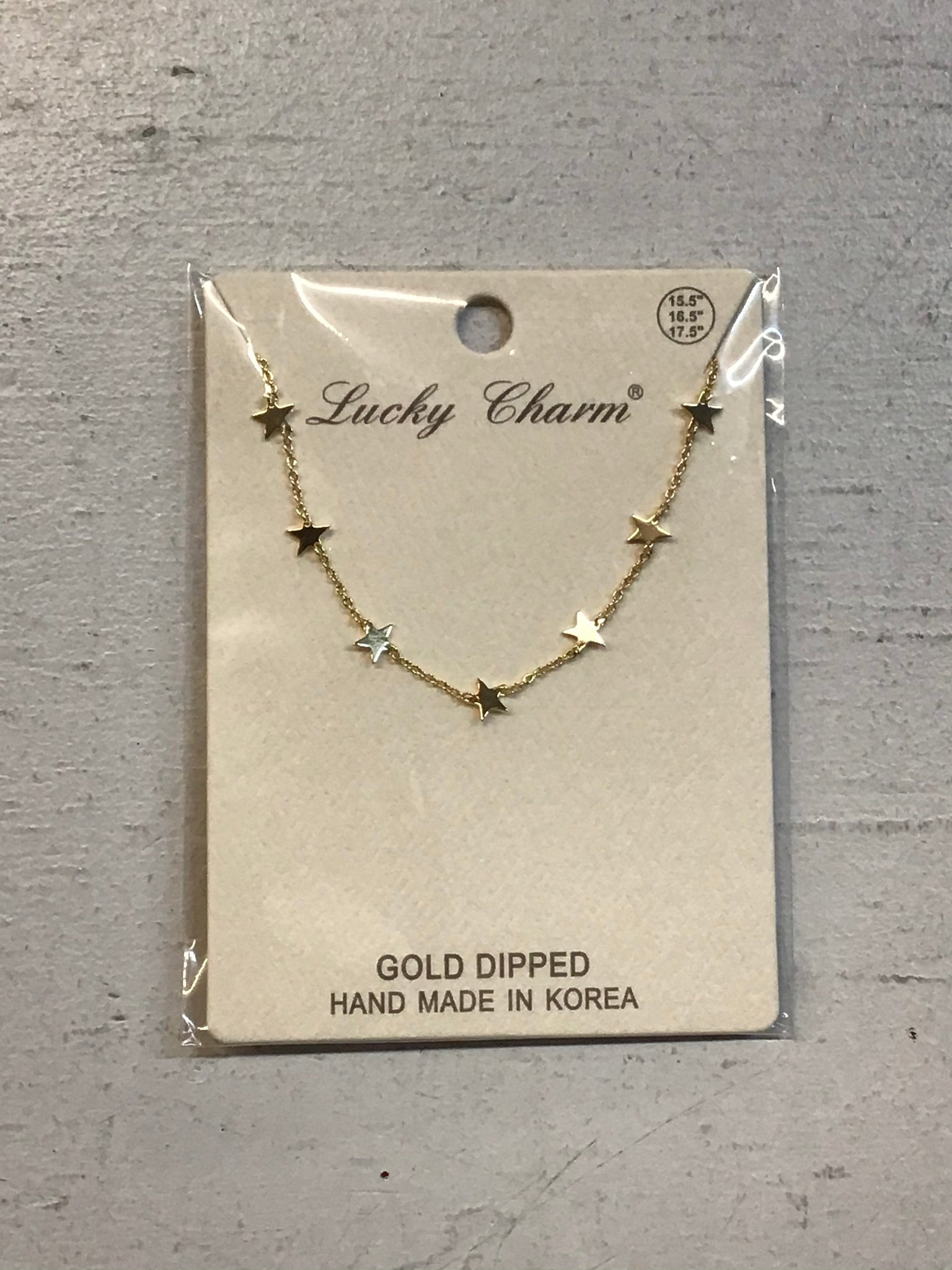 Gold Star Dainty Necklace